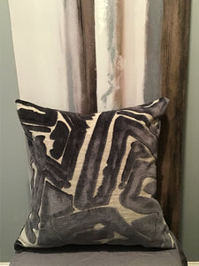 Square Ikat Aoki Pillow